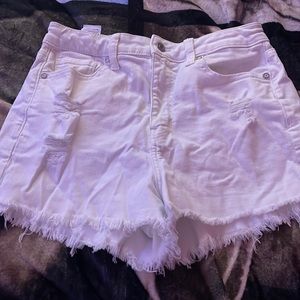 white american eagle shorts!